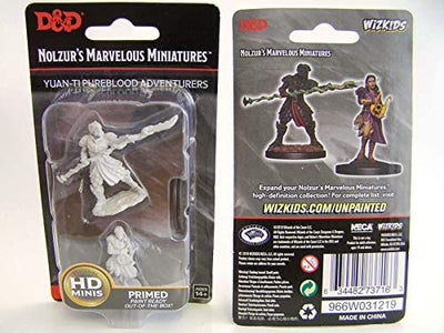 DND Nolzur's Marvelous Miniatures W9 Yuan Ti Purebloods