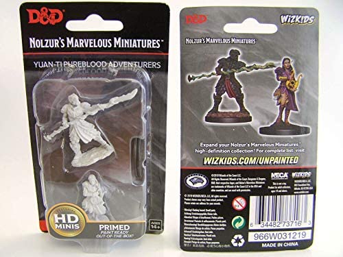 DND Nolzur's Marvelous Miniatures W9 Yuan Ti Purebloods