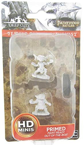 Pathfinder Deep Cuts Unpainted Miniatures W9 Female Goblin Alchemist