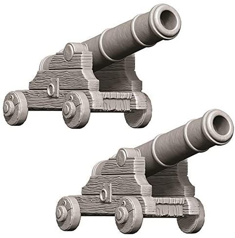 WizKids Deep Cuts Unpainted Miniatures W9 Cannons