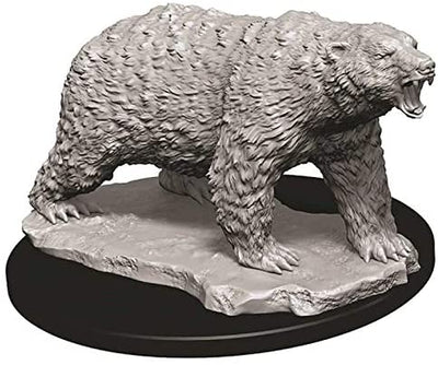 WizKids Deep Cuts Unpainted Miniatures W9 Polar Bear