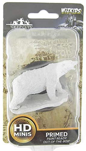 WizKids Deep Cuts Unpainted Miniatures W9 Polar Bear