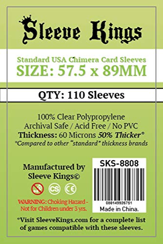 Sleeve Kings 57.5 x 89mm SKS-8808