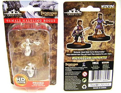 Pathfinder Deep Cuts Unpainted Miniatures W8 Halfling Female Rogue