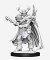 Pathfinder Deep Cuts Unpainted Miniatures W10 Male Half Orc Druid
