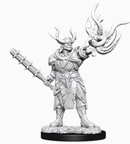 Pathfinder Deep Cuts Unpainted Miniatures W10 Male Half Orc Druid