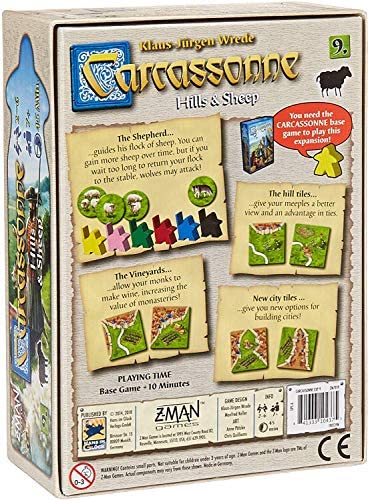 Carcassonne Hills and Sheep