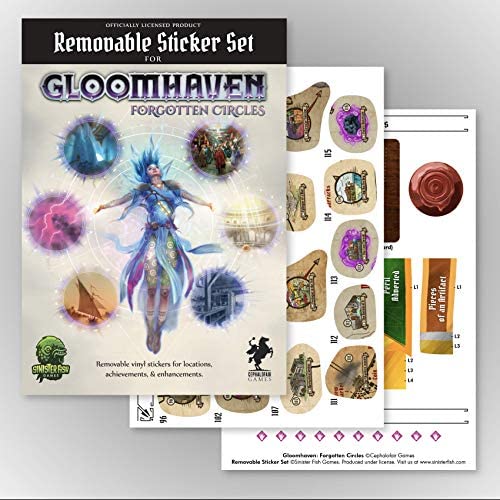 Gloomhaven Forgotten Circle Removable Stickers