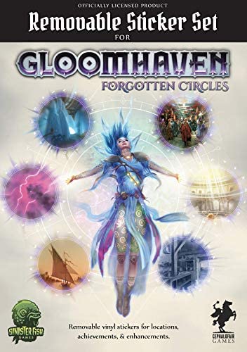 Gloomhaven Forgotten Circle Removable Stickers