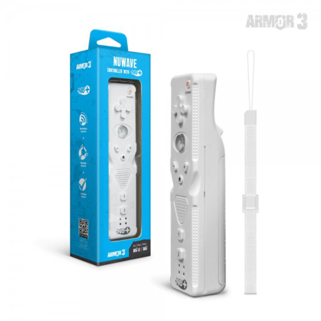 Armor 3 Nuwave White Controller for Wii Wii U