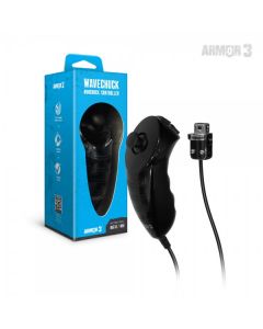 Armor 3 WaveChuck Nunchuck Black Controller for Wii Wii U