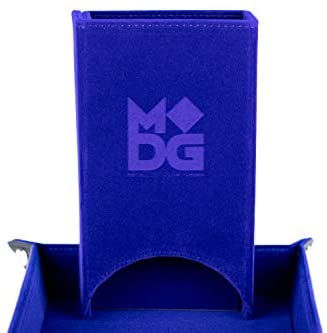 Metal Dice Games Dice Tower Blue