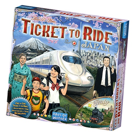 Ticket To Ride Japan and Italy