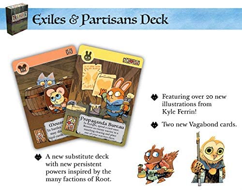 Root The Exiles and Partisans Deck