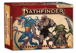 Pathfinder 2nd Ed Bestiary Battle Cards