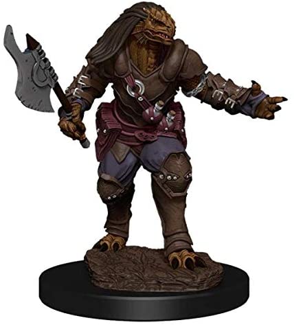 DND Nolzur's Marvelous Miniatures W11 Dragonborn Female Fighter