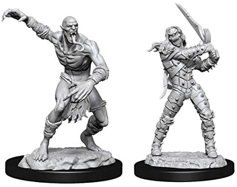 DND Nolzur's Marvelous Miniatures W11 Wight and Ghast