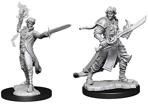 Pathfinder Deep Cuts Unpainted Miniatures W11 Elf Male Magus