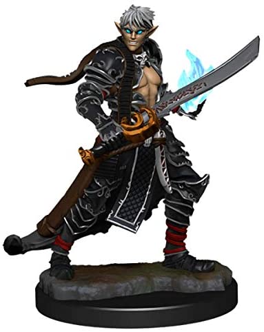 Pathfinder Deep Cuts Unpainted Miniatures W11 Elf Male Magus