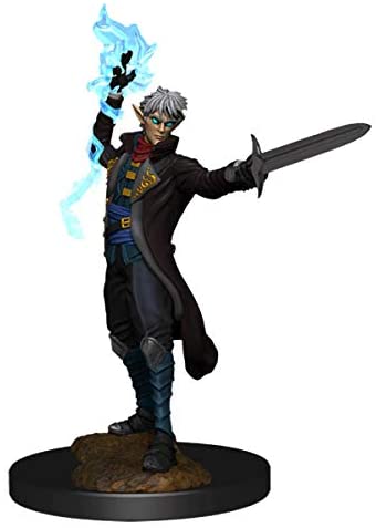 Pathfinder Deep Cuts Unpainted Miniatures W11 Elf Male Magus