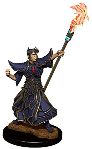 Pathfinder Deep Cuts Unpainted Miniatures W11 Human Male Sorcerer