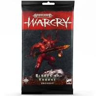 Warcry Daemons of Khorne Cards