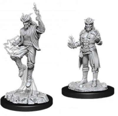 DND Nolzur's Marvelous Miniatures W12 Tiefling Male Sorcerer