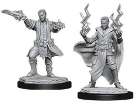 DND Nolzur's Marvelous Miniatures W12 Human Male Sorcerer