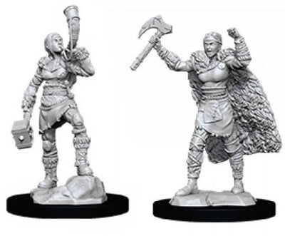 DND Nolzur's Marvelous Miniatures W12 Human Female Barbarian