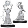 DND Nolzur's Marvelous Miniatures W12 Drow Mage and Drow Priestess