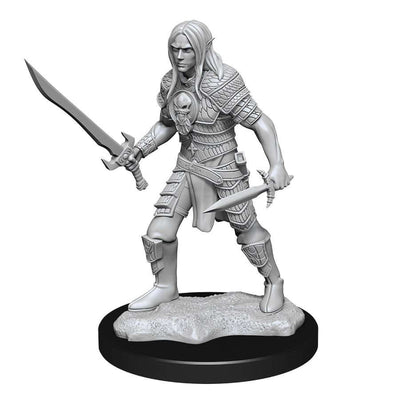 Pathfinder Deep Cuts Unpainted Miniatures W13 Male Elf Fighter