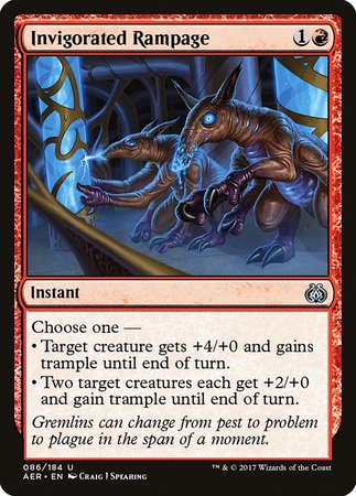 Invigorated Rampage [Aether Revolt]