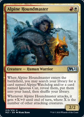 Alpine Houndmaster [Core Set 2021]