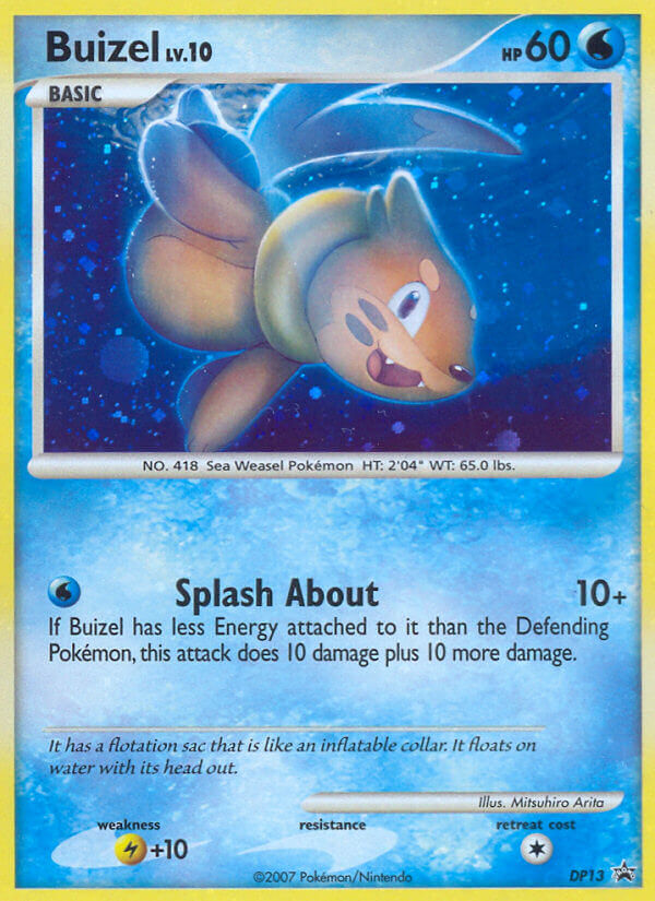 Buizel (DP13) [Diamond & Pearl: Black Star Promos]