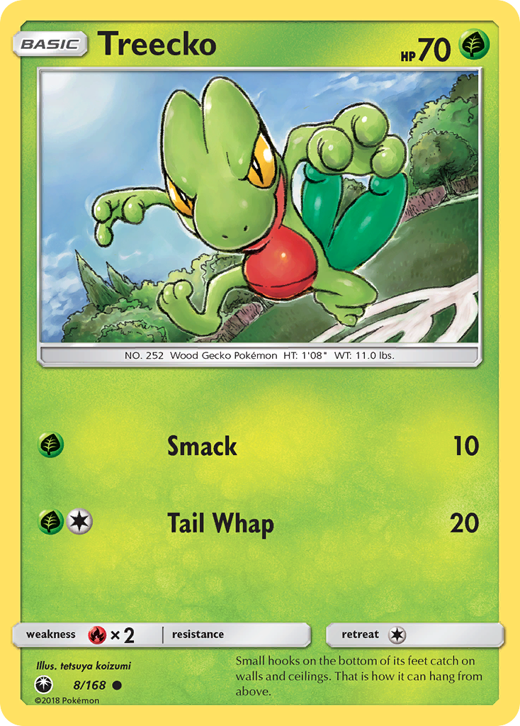 Treecko (8/168) [Sun & Moon: Celestial Storm]