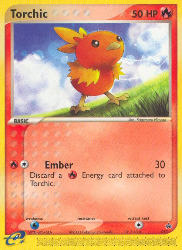 Torchic (017) [Nintendo: Black Star Promos]