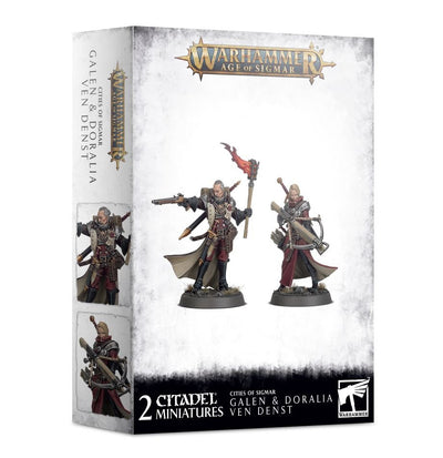 Warhammer Age of Sigmar Galen and Doralia Ven Denst