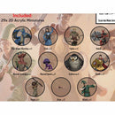 DND Idols of the Realms Dragons of Stormwreck Isle 2D Set