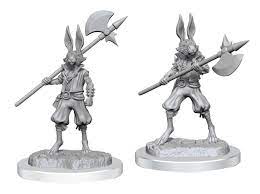 DND Nolzur's Marvelous Miniatures  W18 Harengon Brigands