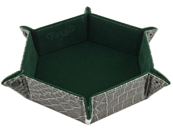 Forged Gaming Dragon Skin Hexagon Snap Folding Dice Tray
