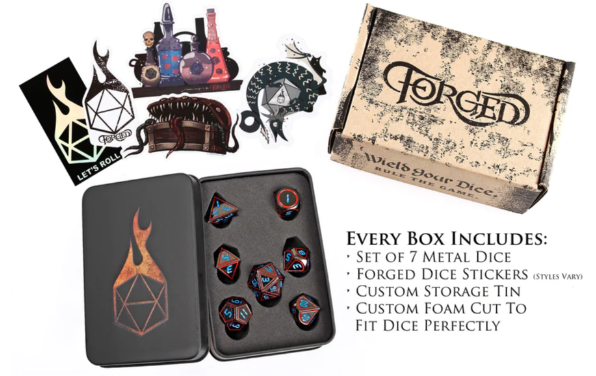 Forged Gaming Metal Dice Set