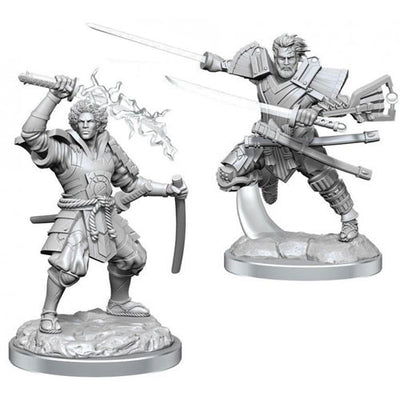 Magic the Gathering Unpainted Miniatures W17 Rayuu and Isshin
