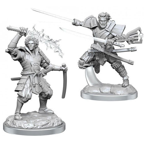 Magic the Gathering Unpainted Miniatures W17 Rayuu and Isshin