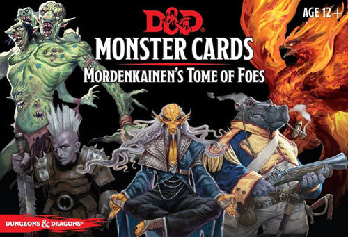 DND Next Monster Cards Mordenkainen's Tome of Foes