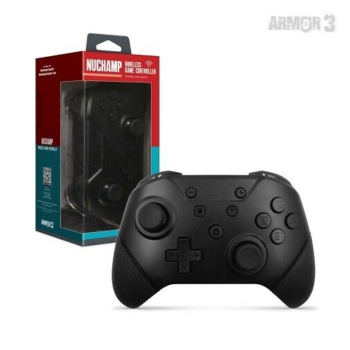 Armor 3 NuChamp Wireless Game Controller for Nintendo Switch Black