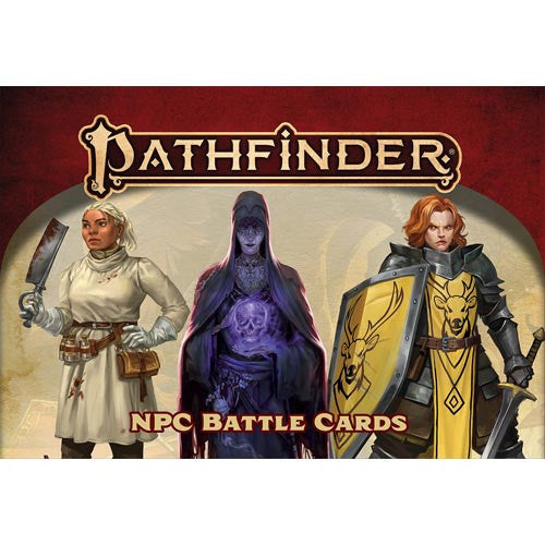 Pathfinder 2nd Ed NPC Battle Cards