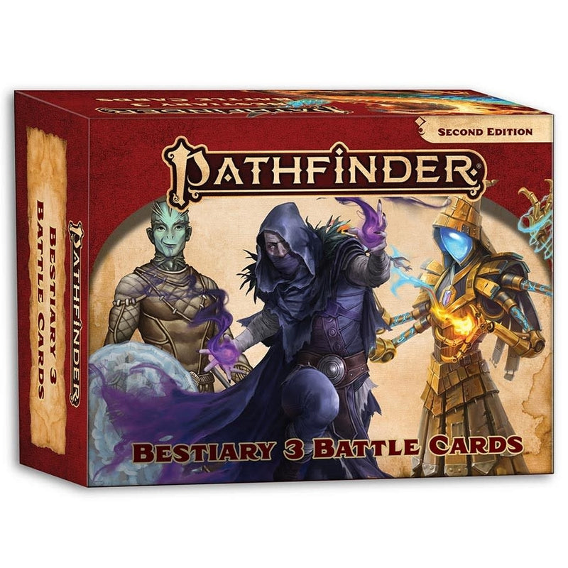 Pathfinder 2nd Ed Bestiary 3 Battle Cards