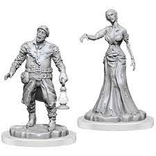 WizKids Deep Cuts Unpainted Miniatures W18 Zombies