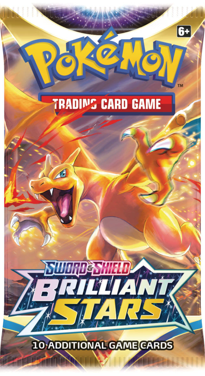 Pokemon Sword and Shield Brilliant Stars Booster Pack