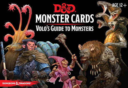 DND Next Monster Cards Volo's Guide to Monsters